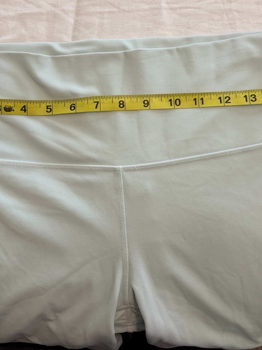 Lululemon Align High-Rise Short 6" Mint breeze color. Size 12 - Picture 10 of 12